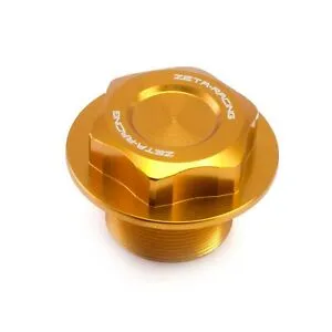 Zeta Street Steering Stem Nut M28X36 - P1.0H:17.0 Gold