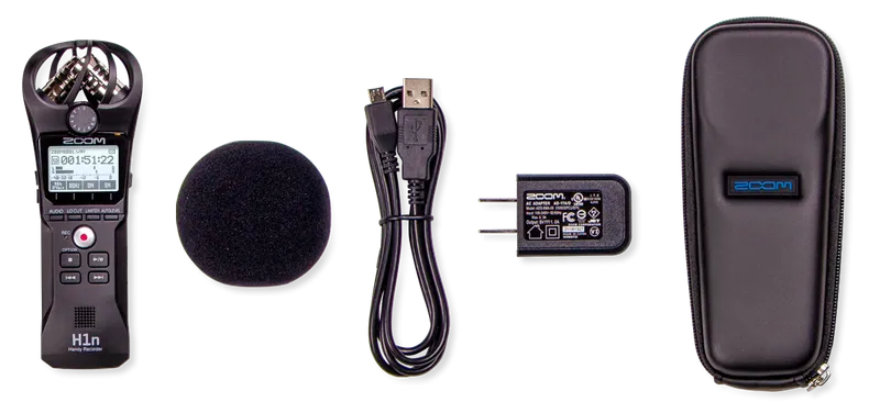 Zoom H1n Handy Recorder Value Pack
